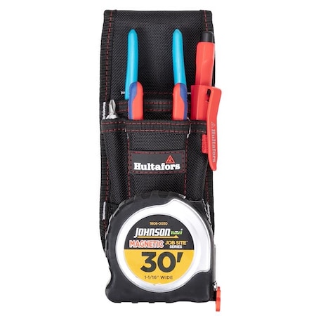 Clc Work Gear CLC Hultafors Work Gear Heavy Duty Tool Organizer Black/Red HT5173